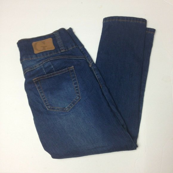 Go Go Star Stretch Cropped Jegging Jeans - Picture 5 of 7